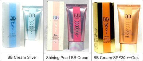 BB Cream Silver/Gold/Shine Made in Korea